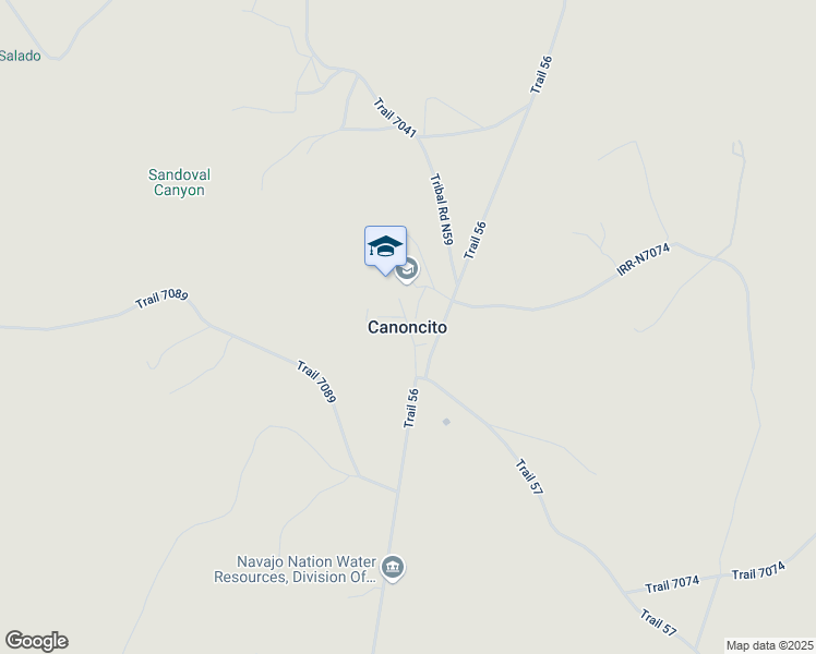 map of restaurants, bars, coffee shops, grocery stores, and more near in Canoncito