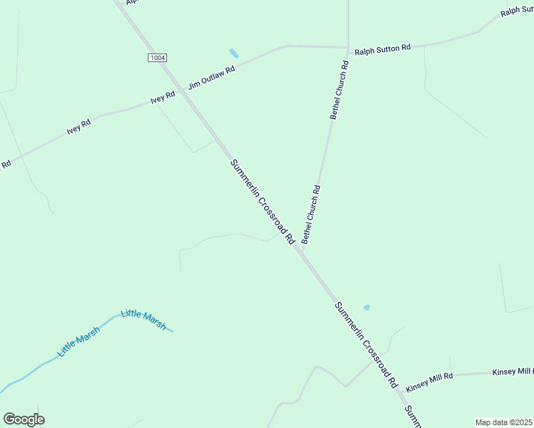 map of restaurants, bars, coffee shops, grocery stores, and more near 2135 Summerlin Crossroad Road in Mount Olive