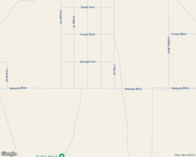 map of restaurants, bars, coffee shops, grocery stores, and more near 0 Sequoia Boulevard in Kern County