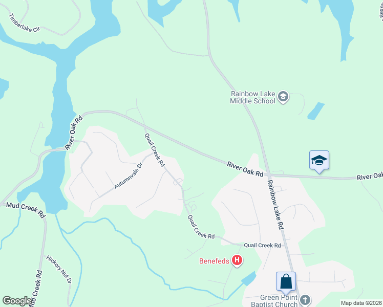 map of restaurants, bars, coffee shops, grocery stores, and more near 1690 Riveroak Road in Inman