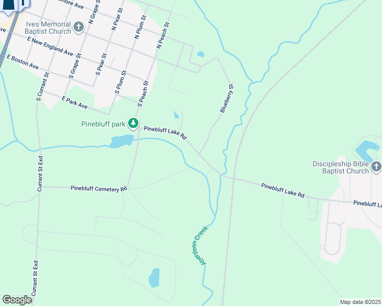 map of restaurants, bars, coffee shops, grocery stores, and more near Pinebluff Lake Road in Moore County
