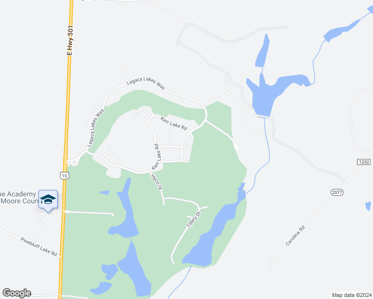map of restaurants, bars, coffee shops, grocery stores, and more near 192 Moultrie Lane in Aberdeen