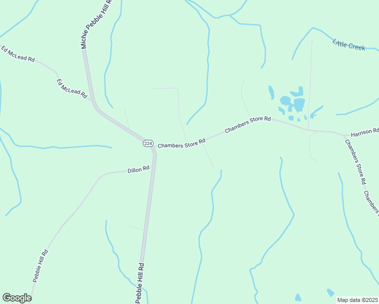 map of restaurants, bars, coffee shops, grocery stores, and more near 2694 Chambers Store Road in Michie