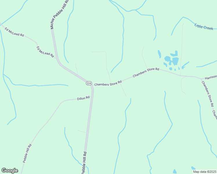 map of restaurants, bars, coffee shops, grocery stores, and more near 2694 Chambers Store Road in Michie