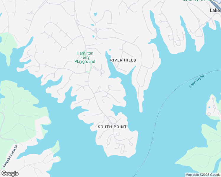 map of restaurants, bars, coffee shops, grocery stores, and more near 186 Riverview Terrace in Clover