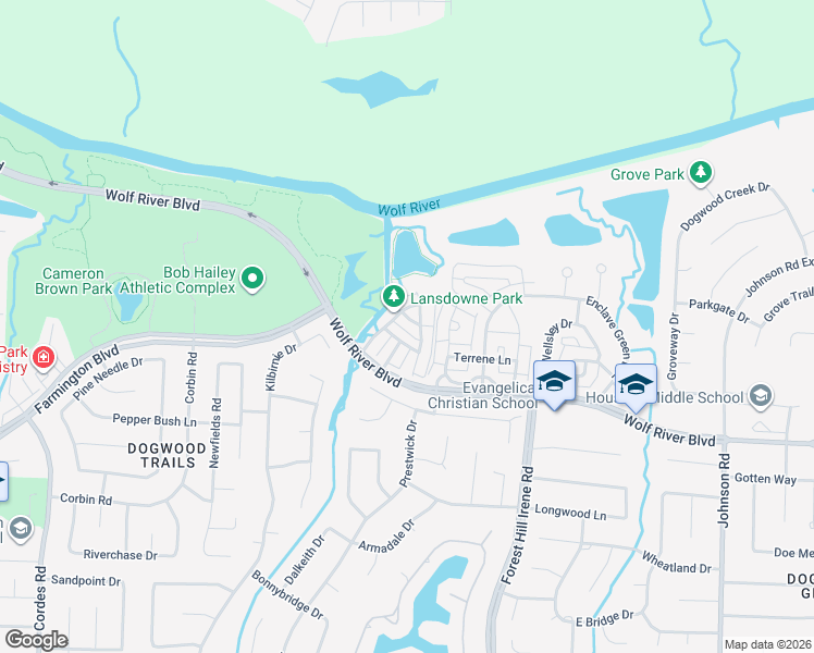 map of restaurants, bars, coffee shops, grocery stores, and more near 1991 East Arden Oaks Drive in Germantown