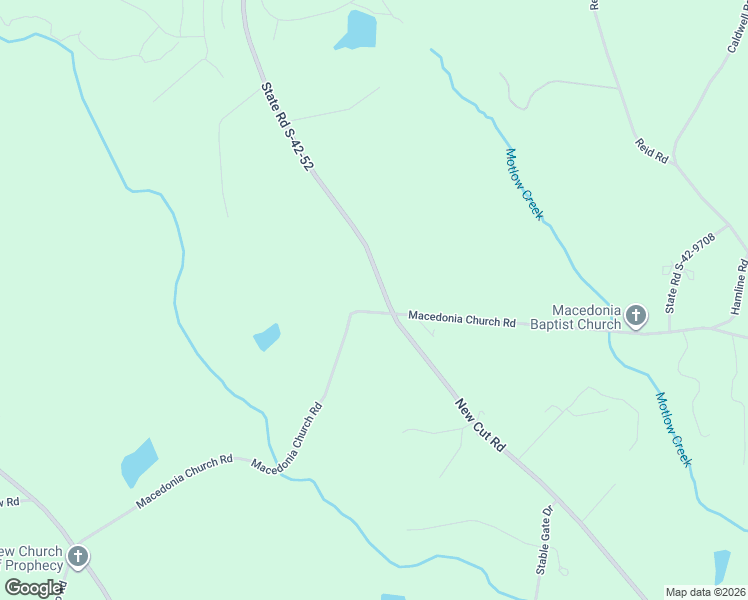 map of restaurants, bars, coffee shops, grocery stores, and more near 10401-10699 State Road S-42-52 in Campobello