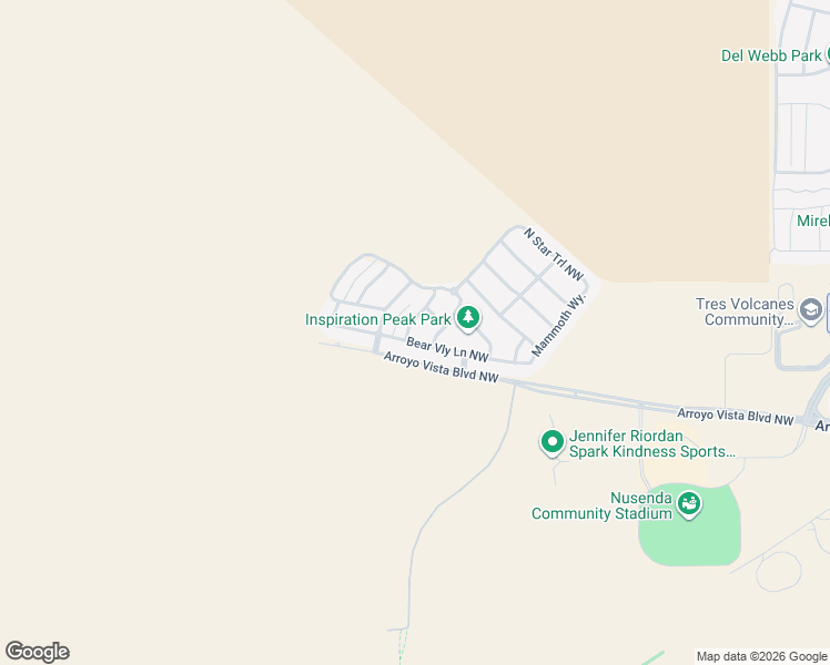 map of restaurants, bars, coffee shops, grocery stores, and more near High Mesa Drive Northwest in Albuquerque