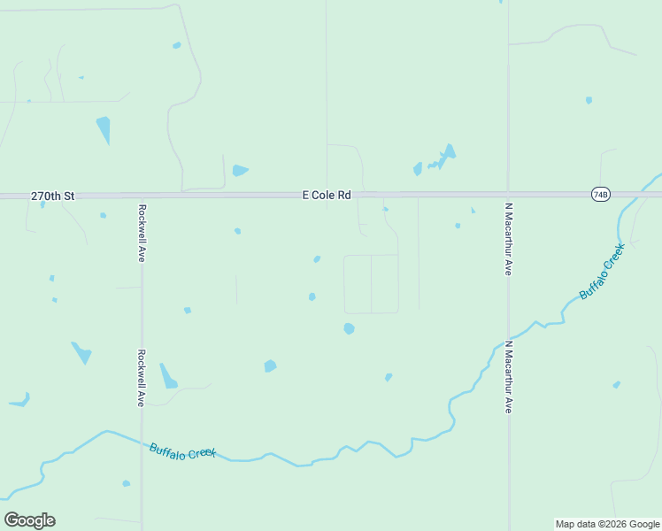 map of restaurants, bars, coffee shops, grocery stores, and more near 12590 Oklahoma 74B Spur in Blanchard