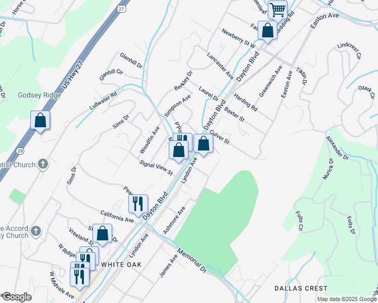 map of restaurants, bars, coffee shops, grocery stores, and more near 109 P'Poole Avenue in Red Bank