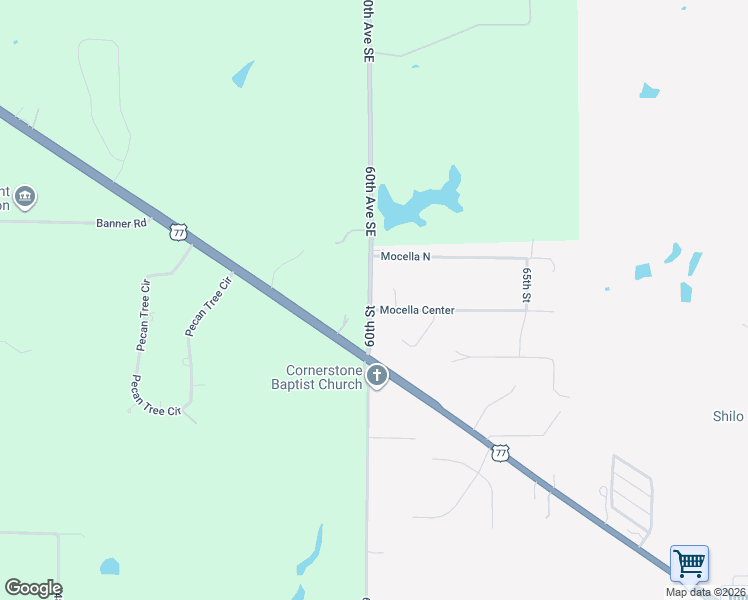 map of restaurants, bars, coffee shops, grocery stores, and more near 6001 Mocella Center in Noble