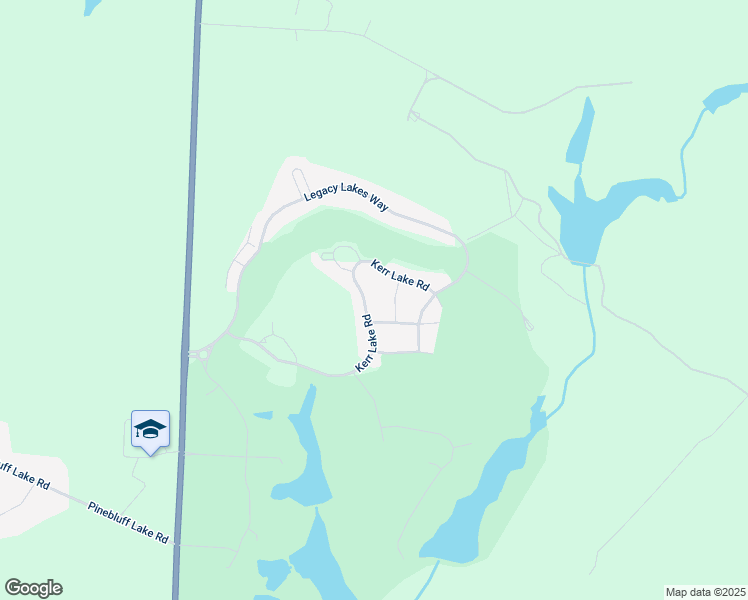 map of restaurants, bars, coffee shops, grocery stores, and more near 392 Kerr Lake Road in Aberdeen