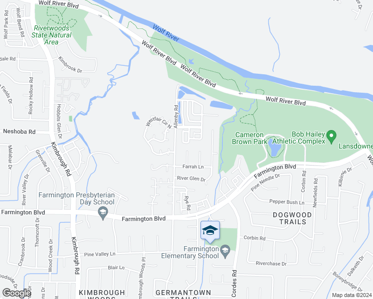 map of restaurants, bars, coffee shops, grocery stores, and more near 1761 Leeds Cove in Germantown