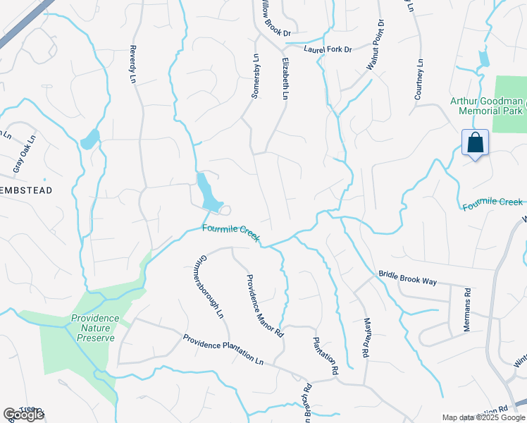 map of restaurants, bars, coffee shops, grocery stores, and more near 808 Stanhope Lane in Matthews