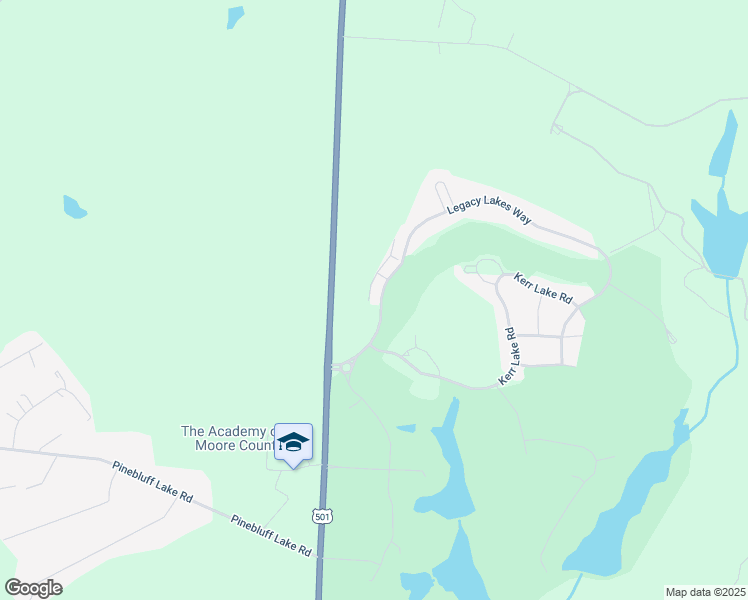map of restaurants, bars, coffee shops, grocery stores, and more near 233 Legacy Lakes Way in Aberdeen