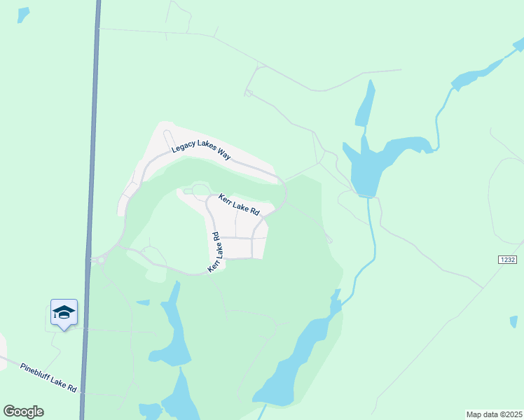 map of restaurants, bars, coffee shops, grocery stores, and more near 529 Kerr Lake Road in Aberdeen