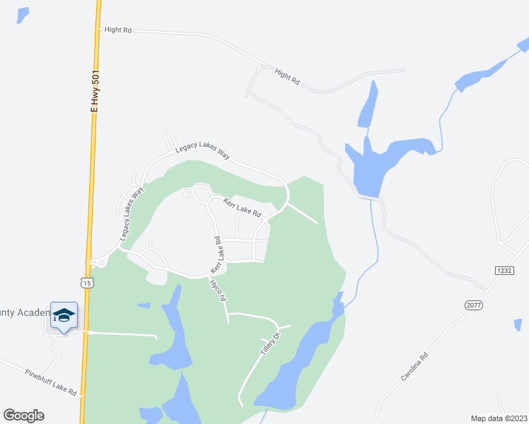 map of restaurants, bars, coffee shops, grocery stores, and more near 529 Kerr Lake Road in Aberdeen