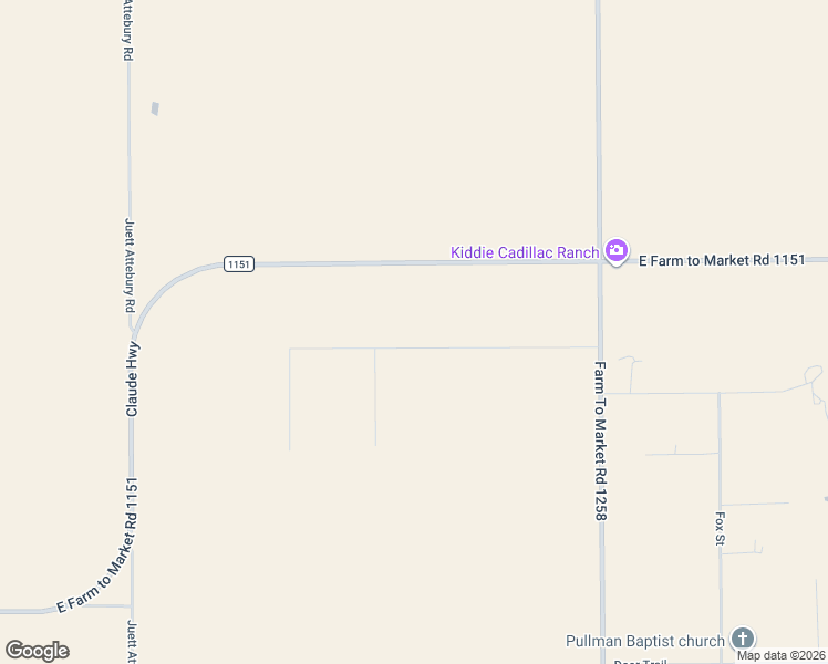 map of restaurants, bars, coffee shops, grocery stores, and more near East Farm to Market Road 1151 in Amarillo