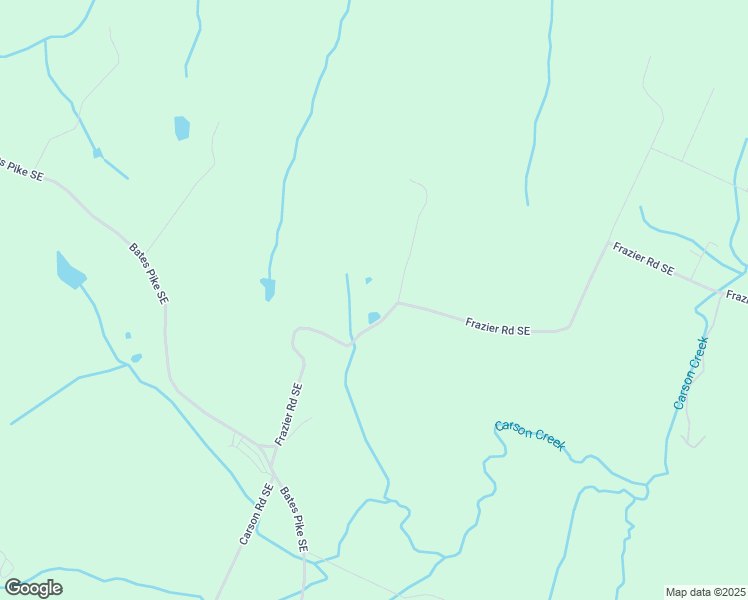 map of restaurants, bars, coffee shops, grocery stores, and more near 435 Frazier Road Southeast in Old Fort