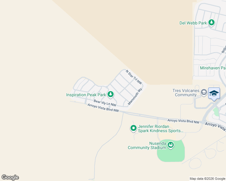 map of restaurants, bars, coffee shops, grocery stores, and more near High Mesa Drive Northwest in Albuquerque