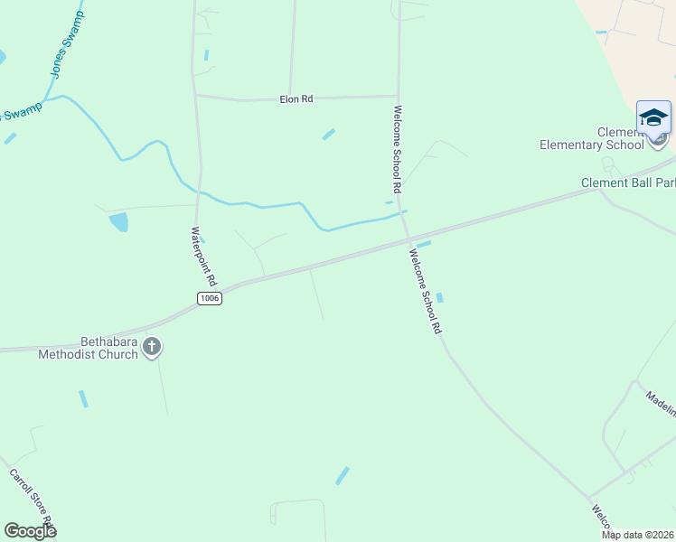 map of restaurants, bars, coffee shops, grocery stores, and more near 4169 Maxwell Rd in Autryville