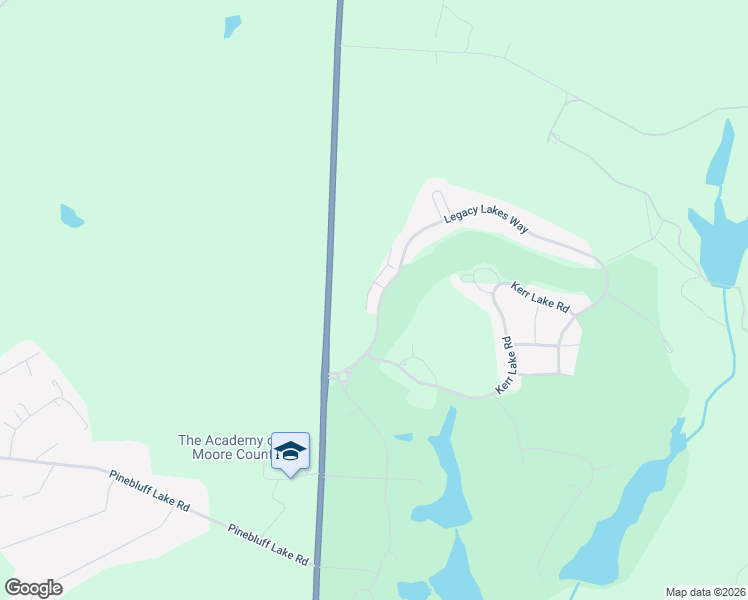 map of restaurants, bars, coffee shops, grocery stores, and more near 200-290 Legacy Lakes Way in Aberdeen