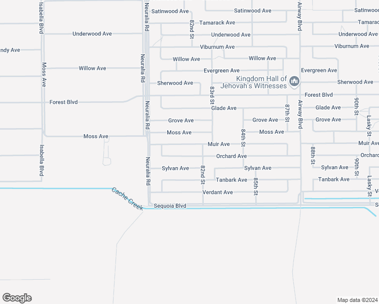 map of restaurants, bars, coffee shops, grocery stores, and more near in California City