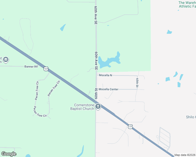 map of restaurants, bars, coffee shops, grocery stores, and more near 6001 Mocella Center in Noble