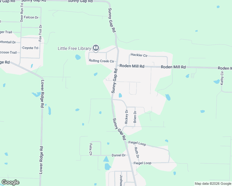 map of restaurants, bars, coffee shops, grocery stores, and more near 108 Sunny Gap Road in Conway