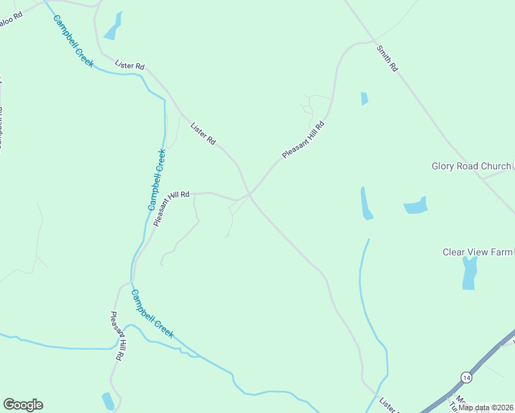 map of restaurants, bars, coffee shops, grocery stores, and more near Lister Road in Landrum