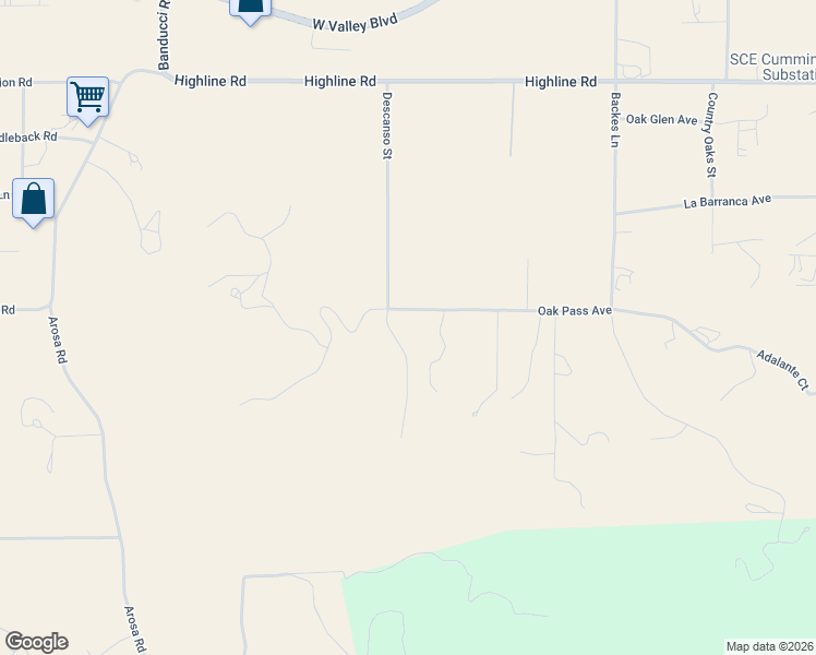 map of restaurants, bars, coffee shops, grocery stores, and more near in Golden Hills