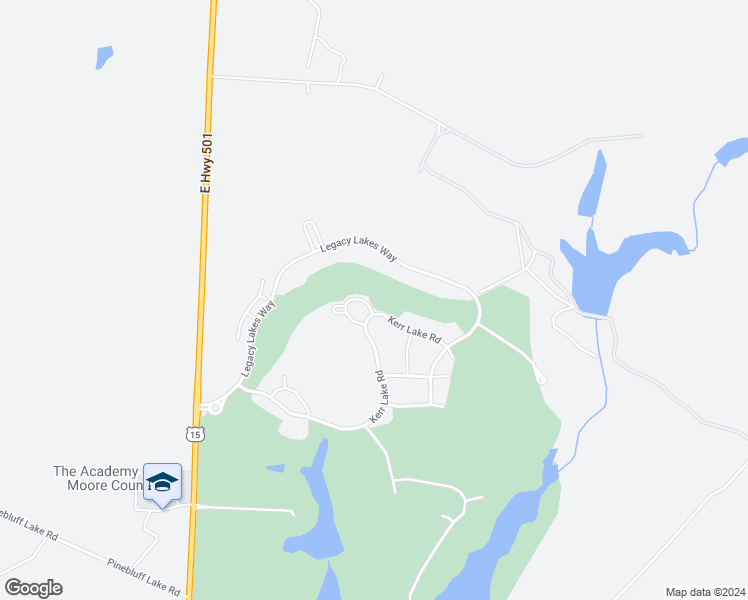 map of restaurants, bars, coffee shops, grocery stores, and more near 161 Keowee Circle in Aberdeen