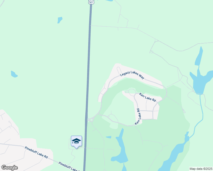 map of restaurants, bars, coffee shops, grocery stores, and more near 267 Legacy Lakes Way in Aberdeen