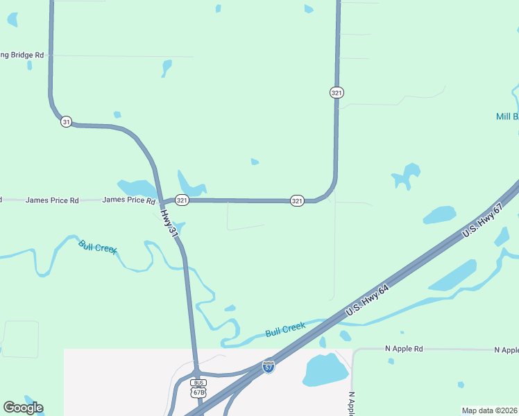map of restaurants, bars, coffee shops, grocery stores, and more near 683 State Highway 321 in Beebe
