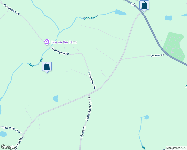 map of restaurants, bars, coffee shops, grocery stores, and more near 27 Pettit Court in Gaffney