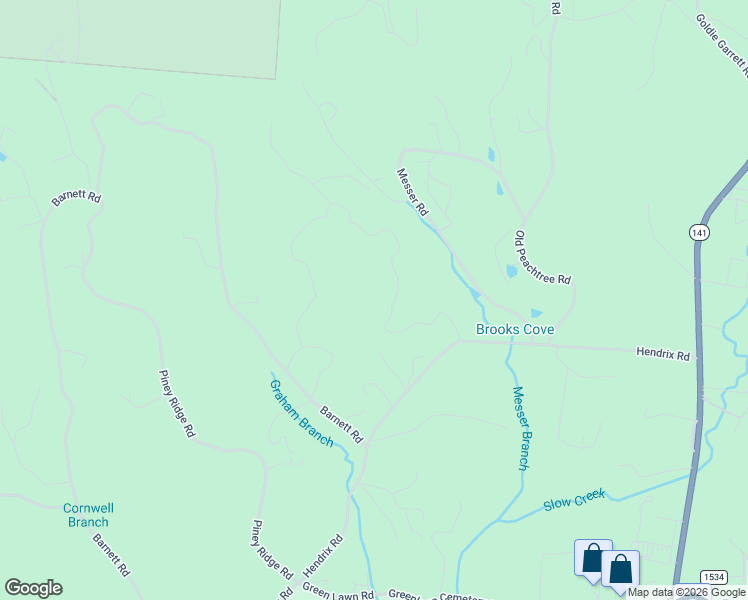 map of restaurants, bars, coffee shops, grocery stores, and more near 838 Peachtree Hills Road in Murphy