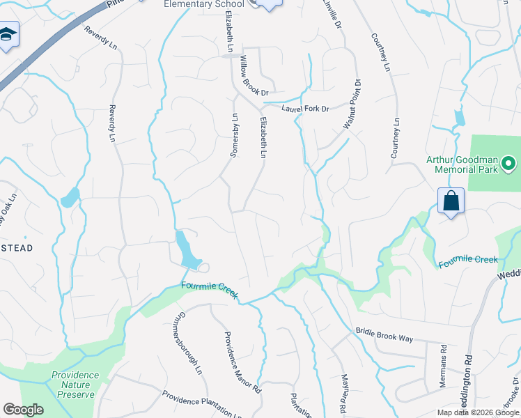 map of restaurants, bars, coffee shops, grocery stores, and more near in Matthews