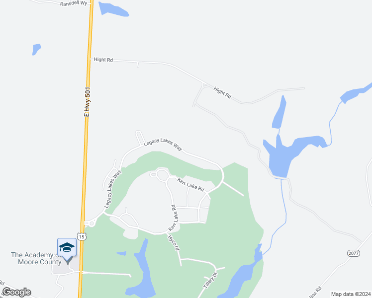 map of restaurants, bars, coffee shops, grocery stores, and more near 515 Legacy Lakes Way in Aberdeen