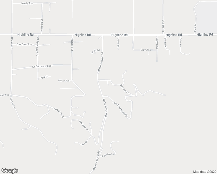 map of restaurants, bars, coffee shops, grocery stores, and more near 19569 Thatcher Court in Tehachapi