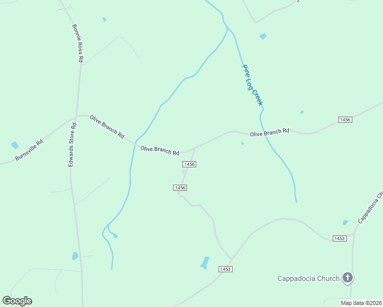 map of restaurants, bars, coffee shops, grocery stores, and more near 1459 Olive Branch Road in Polkton