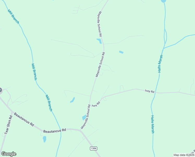 map of restaurants, bars, coffee shops, grocery stores, and more near 751 Maysville School Road in Mount Olive