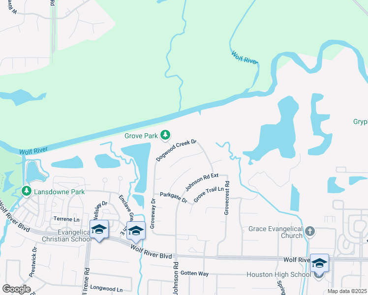 map of restaurants, bars, coffee shops, grocery stores, and more near 9420 Grove View Cove in Germantown