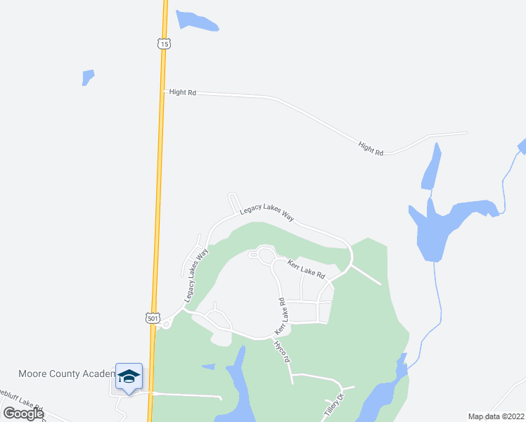 map of restaurants, bars, coffee shops, grocery stores, and more near 410 Legacy Lakes Way in Aberdeen