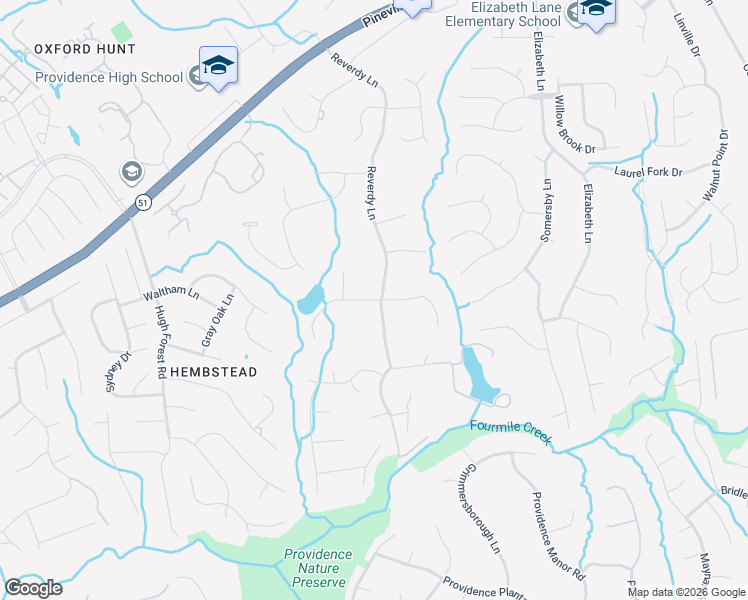 map of restaurants, bars, coffee shops, grocery stores, and more near Glenn Valley Drive in Matthews