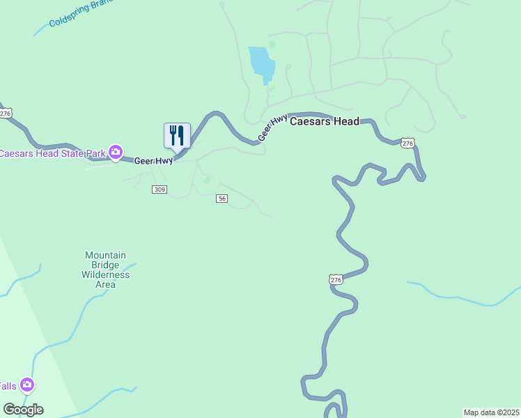 map of restaurants, bars, coffee shops, grocery stores, and more near 128 Sunrise Drive in Cleveland