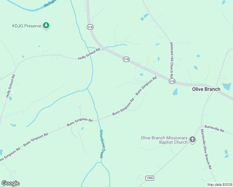 map of restaurants, bars, coffee shops, grocery stores, and more near 6207 Bunn Simpson Road in Marshville