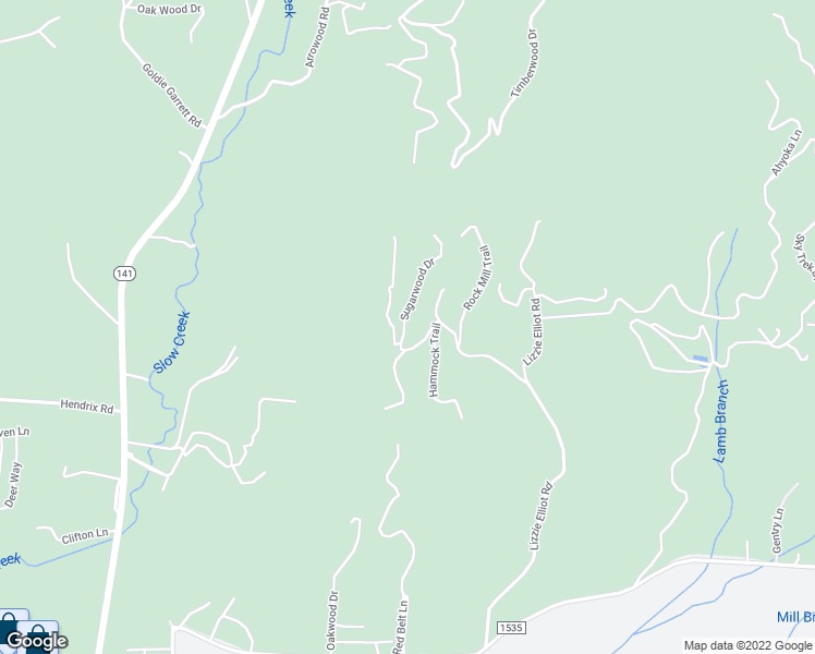 map of restaurants, bars, coffee shops, grocery stores, and more near 64 Sugarwood Drive in Murphy