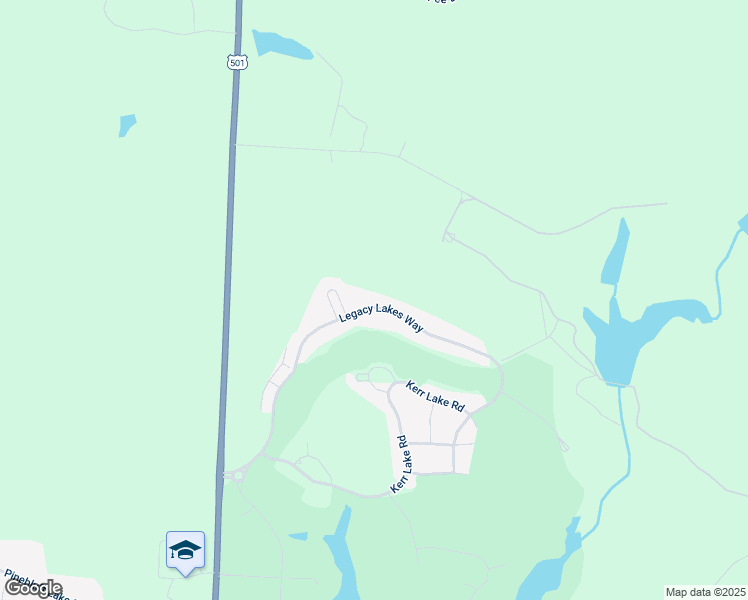 map of restaurants, bars, coffee shops, grocery stores, and more near 415 Legacy Lakes Way in Aberdeen