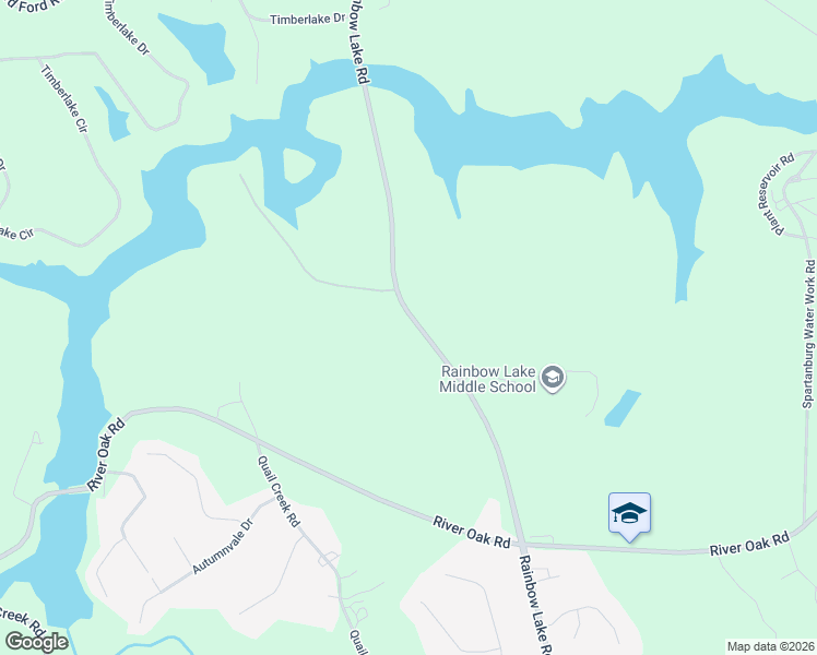 map of restaurants, bars, coffee shops, grocery stores, and more near 1965 Rainbow Lake Road in Chesnee