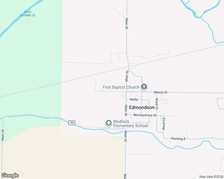 map of restaurants, bars, coffee shops, grocery stores, and more near in Edmondson